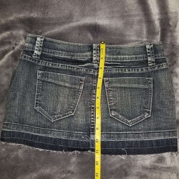 Denim Mini Skirt - Picture 3 of 4